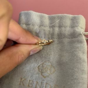 Kendra Scott Wave Ring in Yellow Gold